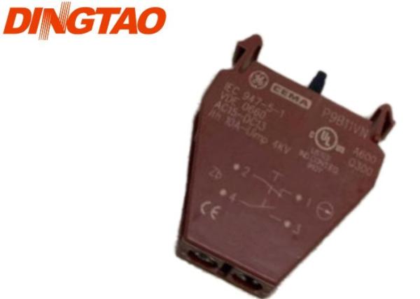 925500575 XLC7000 Z7 Cutter Spare Parts Sw Ge P9b11vn 1 Nc 1 No Contact Block