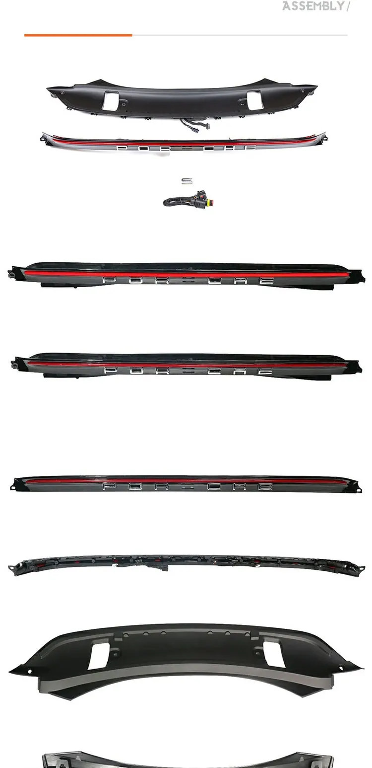 16-21 718 Через задние фонари Для Porsche Cayman Boxster Модифицированный с светодиодными задними фары