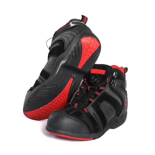 Men'S Industry Safety Boots Shoes Middle Gang Steel Toe Steel Plate Boots
