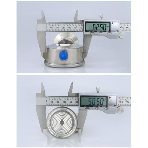 Precision 2.5% Diaphragm Pressure Meter with 62.5mm Nominal Diameter -1-600 Bar Range