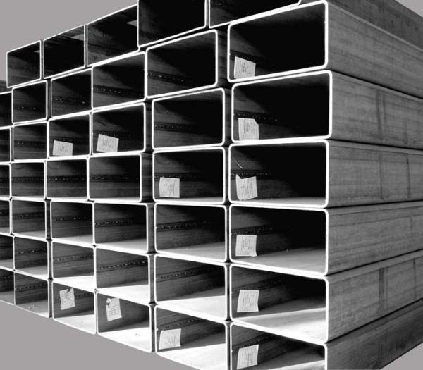 Cold Drawn Rectngle Steel Tube, Rectangular Steel Pipe For Civil Building