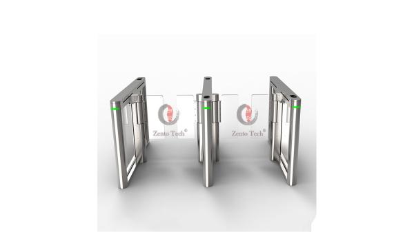 1.5mm 304 portas de velocidade de aço inoxidável 1600R/Min da segurança da entrada do torniquete