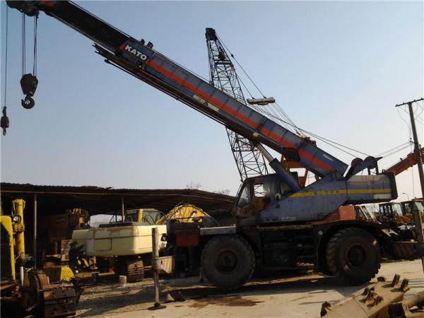 25T weight Used KATO Crane KR25H MITSUBISHI engine with Original Paint