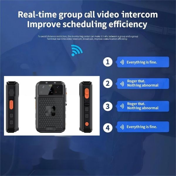 4G Walki-Talkie Bodycam Personal Recorder law enforcement