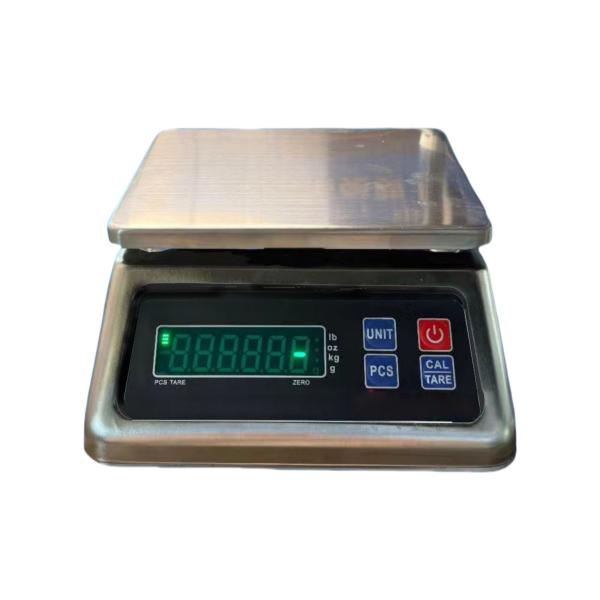 Seafood Bench Counting Scales Wet Humid Environments High Resolution Counting Scale