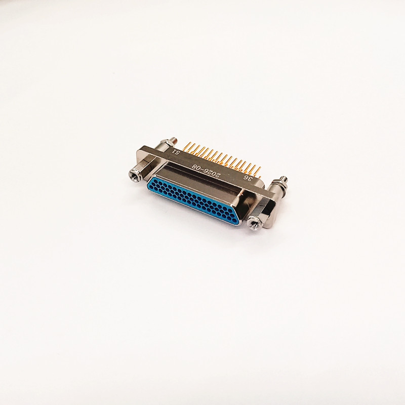 Micro D Subminiature Rectangular Connector J30J‑51TJN‑J 51Pin Straight Male Plug PCB Plug Connector
