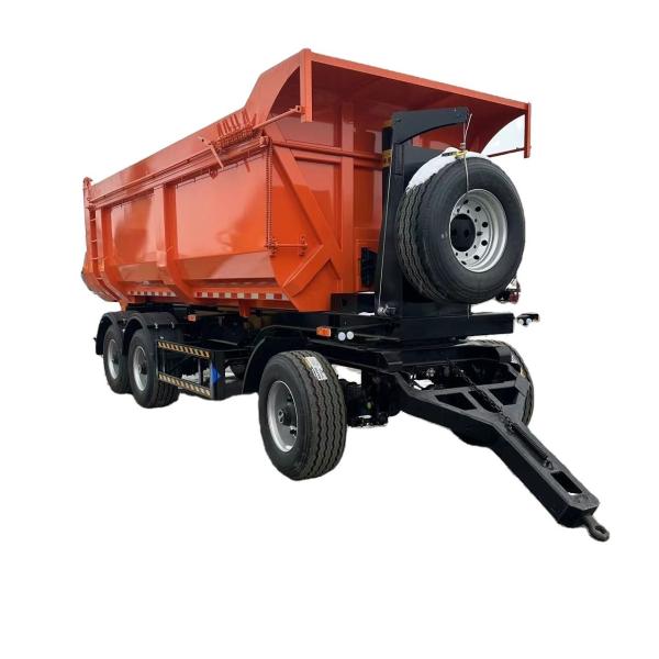 Reboque de 3 eixos com reboque completo A escolha ideal para o transporte de carga pesada