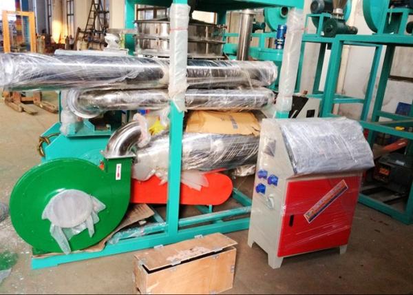High Speed Plastic Milling Machine 45kw Double Shaft Water Cooling Steel Blade