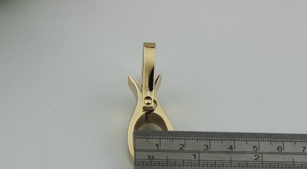 New style zinc alloy 4 color provide bag accessory 25 mm & 31 mm width triangle snap hook