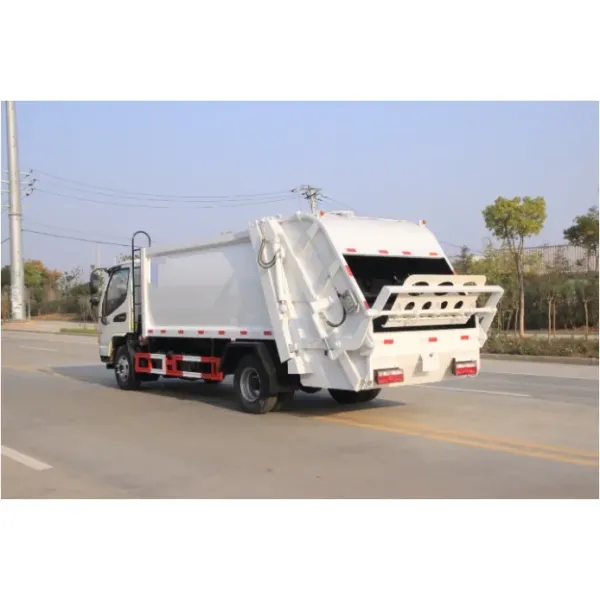 JAC 6cbm Municipal Compressed Waste Collection Trucks 8tons Refuse Compactor Truck