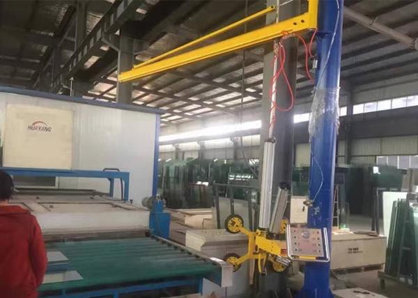 Flexible Vacuum Hoist Lifting Systems , Double Glazing Manufacturing Equipment