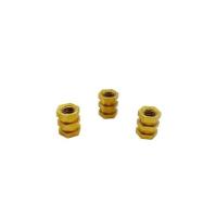 Acessórios personalizados Anodizando Peças de usinagem CNC de precisão Hexagon Brass Automotive Inserts Nuts