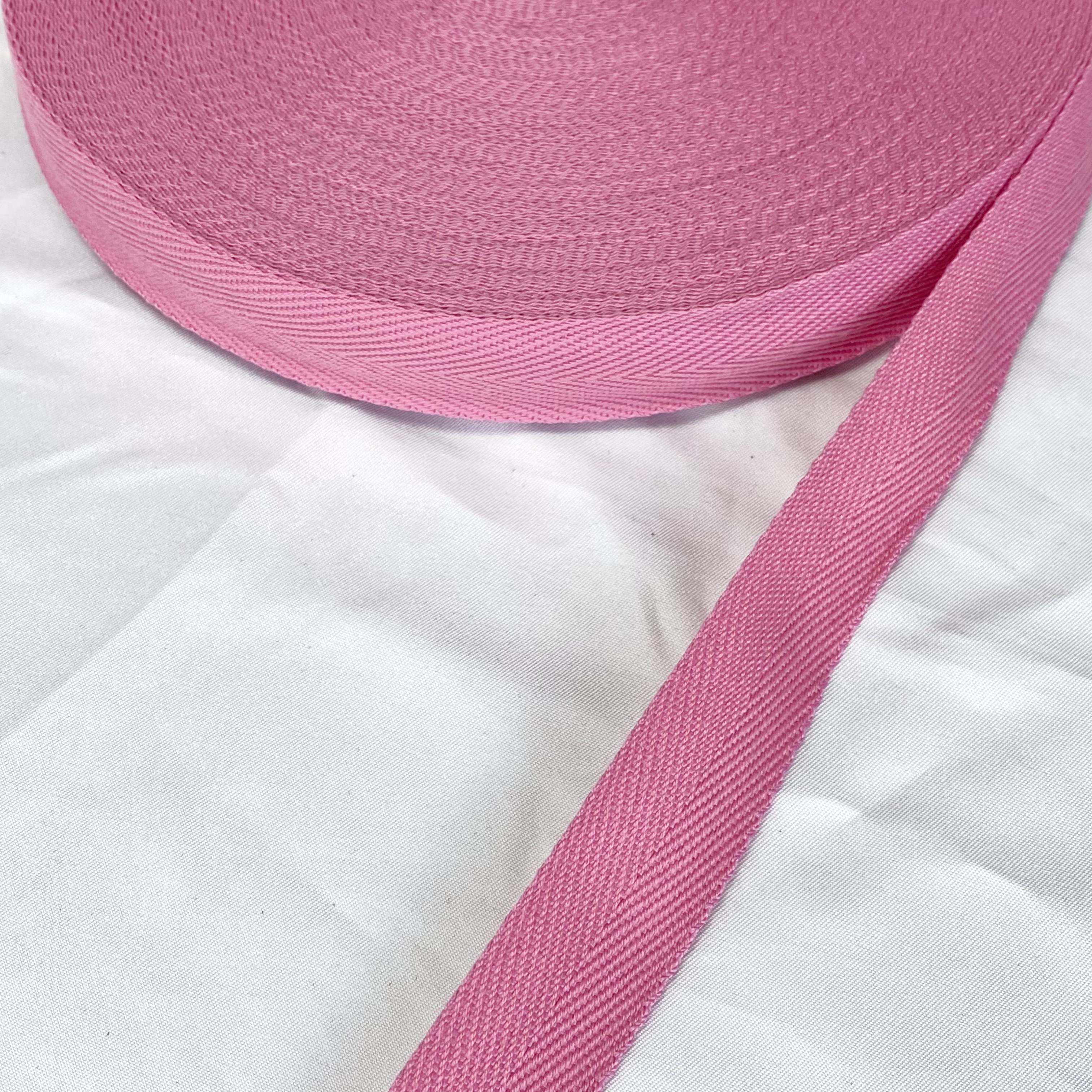 Herringbone polyester-cotton webbing Various colors Backpack strap Belt Handbag strap