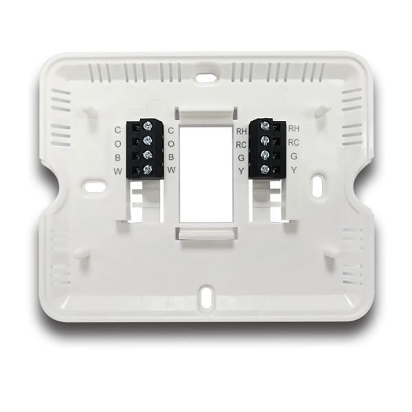 Digital HVAC Programmable Thermostat Electronic Room 24V LCD Battery Thermostat Offering Backlight Color White Blue Green and Temperature Control Ranges 44°F to 90°F 7°C to 32°C for Climate Solutions