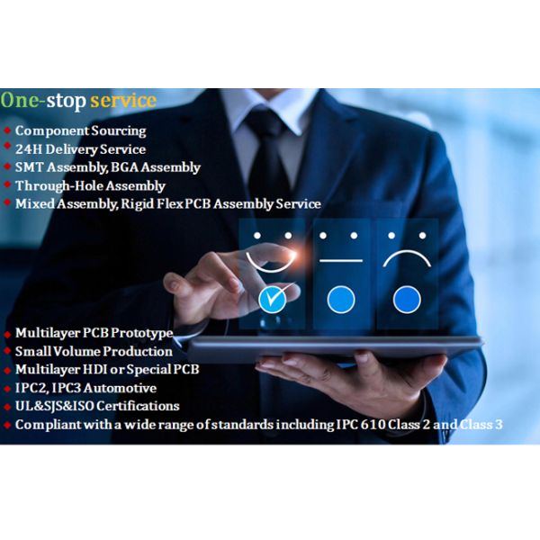 Доска Pcb шлемофона собрания платы с печатным монтажом Tk4050 FR4 PCBA