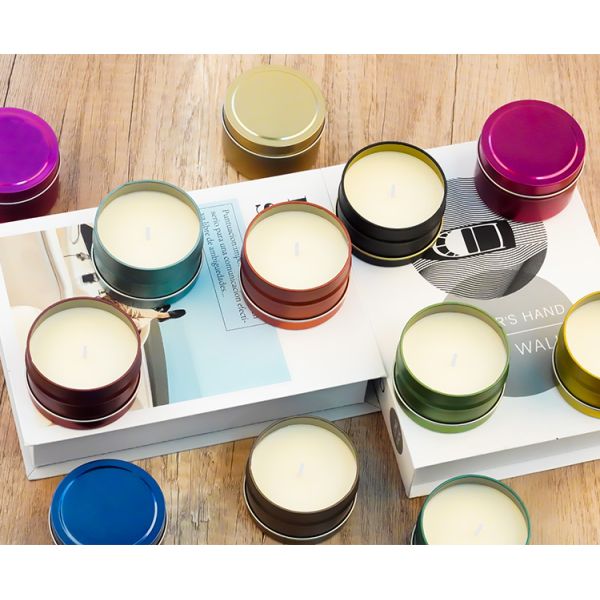 Aromatherapy Aroma Scented Candles With 15H Burning Time Handmade Soy Wax Candles