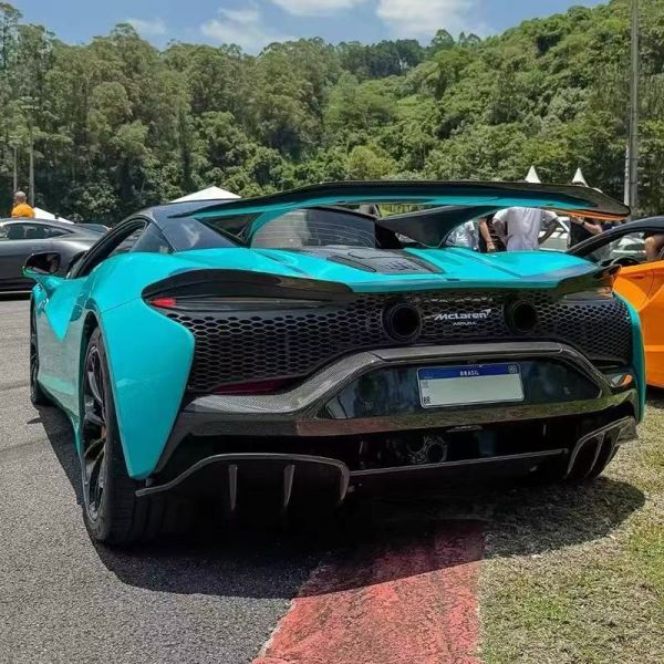 Mclaren Yellow Artura Body Kit Spoiler Artura NV Style Mclaren Wide Body
