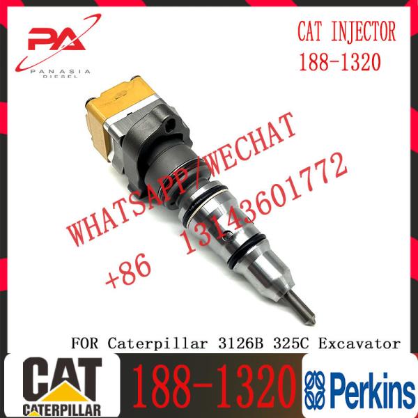 Injetor de combustível do motor 3126B/3126E 188-1320 198-6605 222-5965 222-5966 com novo