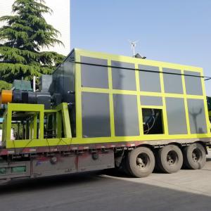 Manure Horizontal Fermentation Tower Organic Fertilizer Equipment 30KW Heating