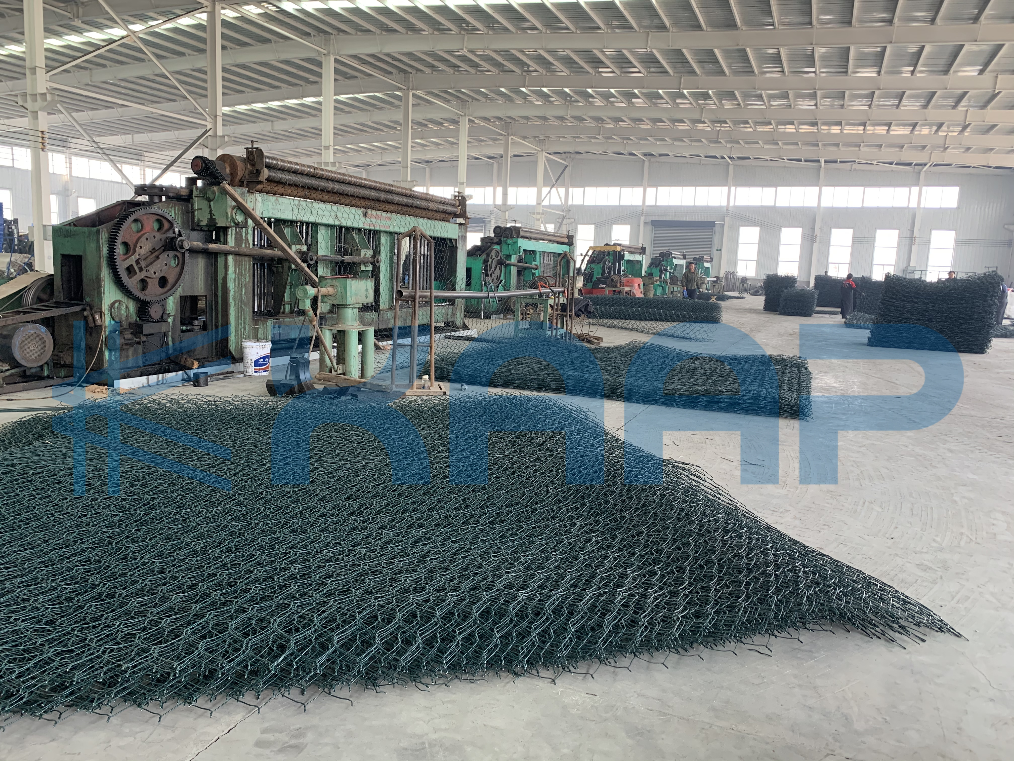 место сада Gabion сваренной сетки ландшафта 50x50mm