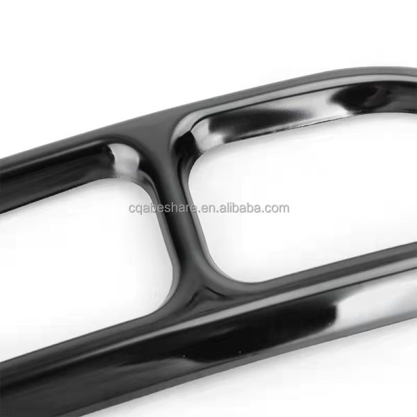 Suministro suficiente de stock de fibra de carbono Muffler punta de la tubería de escape cubierta de boquilla para el acorde 10