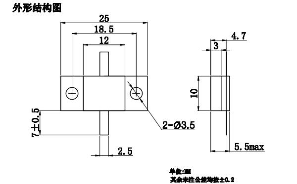 RF Resistor Dummy Load Resistor with -55℃~ +125℃ Operating Temperature 1.2~1.3 Standing Wave Ratio and Copper Nickel Plated Flange Mount