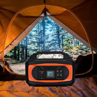 110V 220V Portable Solar Power Station 500W Lifepo4 Battery Power Station