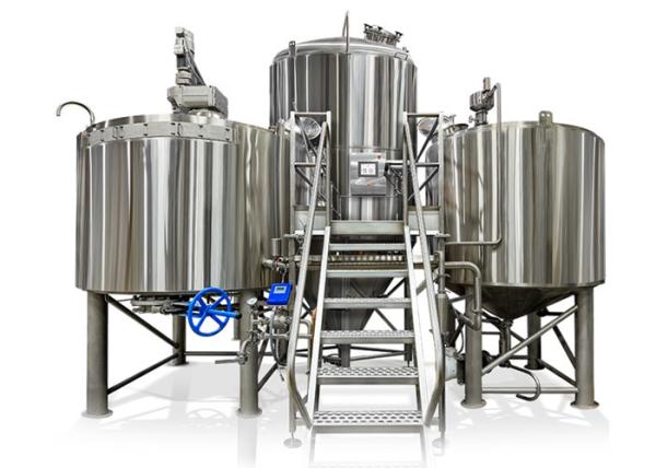 20BBL Capacity Large Brewing Equipment TIG Welded Joints / Seams Electricity Heating