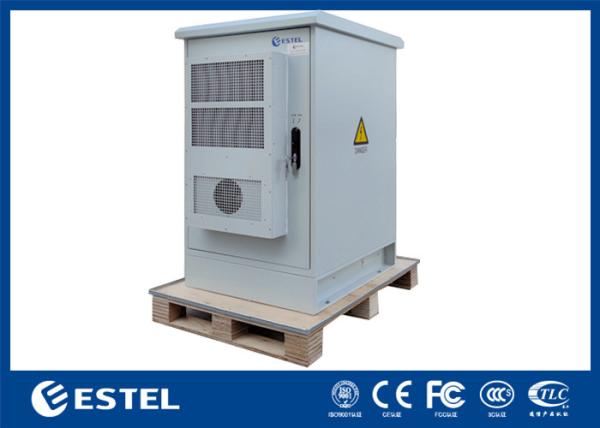20U Outdoor Telecommunication Enclosure Galvanized Steel Outdoor Equipment Enclosures