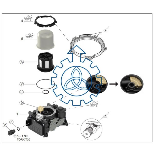 Full Repair Kit VOLVO Truck Air Dryer 21412848 22223804 23260134