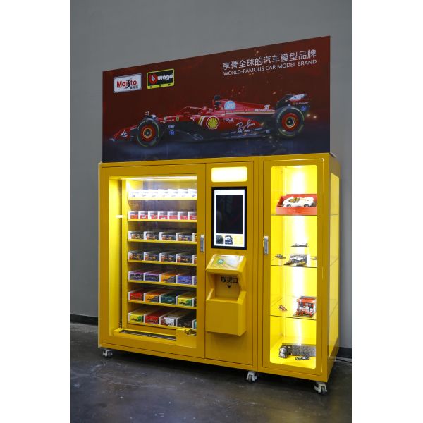 Blind Box Vending Machine Track-Type XY-Axis Dispensing Touchscreen Control for Figurine Retail
