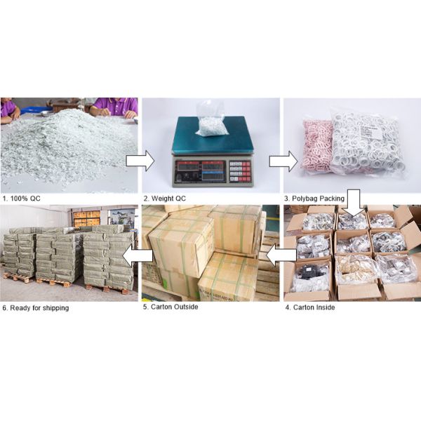 Нейлон покрыл слайдер регулятора ремня бюстгальтера 5mm