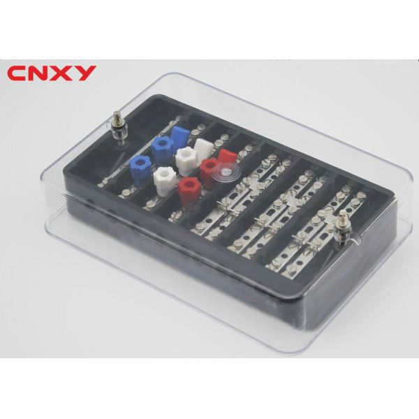 Weatherproof Test Terminal Block , Electrical Terminal Block Nickle Plated