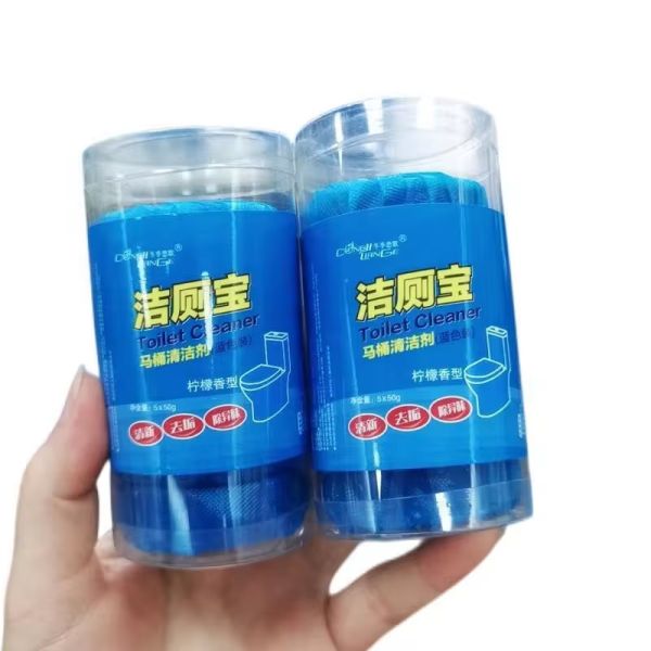 50g Nettoyeur de toilettes de salle de bain Comprimés jetables Blocs pour la maison Comprimés de toilettes ultra propres