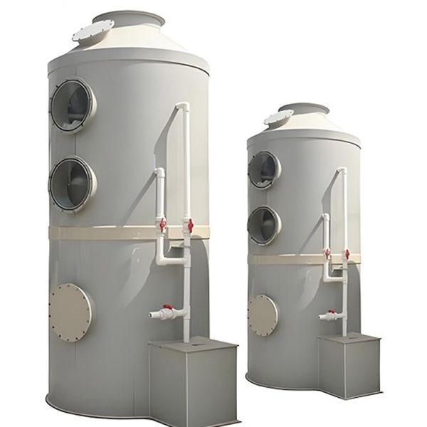 Customized Wet Spray Scrubber For Industrial Dust Treatment With High Purification Efficiency