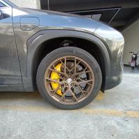 Kit de pinça de freio de 420 mm * 36 mm amarelo grande 10 pinças de pistão adequadas para NIO EC6