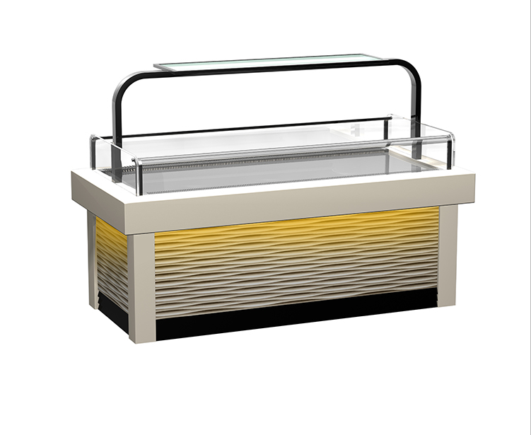 Рефригератед сэндвичем шкаф торта формы квадрата витринного шкафа торта стеклянный