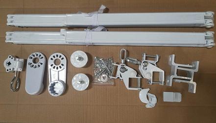 Folding Awning Arms Installation Of C40 White Painted Square Tubes