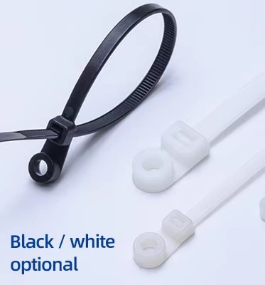Customized Plastic Wire Ties Plastic Tie Straps Self Locking Oil Resistant