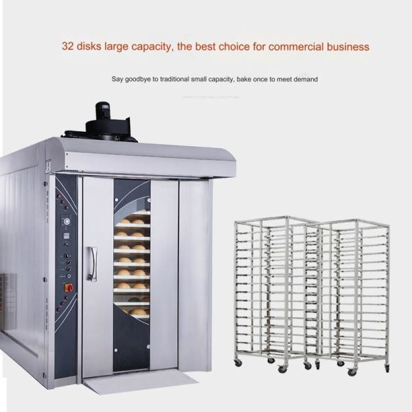 Professional Baking Ovens Fully Automatic Electric Convection Grill Oven for Wheat Flour