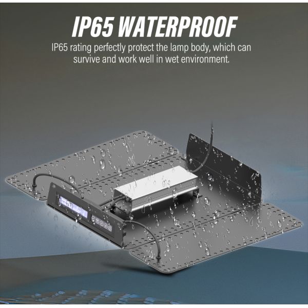 320W Quantum Board Foldable LED Grow Light Panel Spectrum Control for Medical Plants Greenhouse Growing 0-10V Dimming