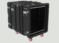 Absorbeur de choc Skb 12u étagère boîte étagère étagère étagère imperméable à l'eau 4 roues étagères spéciales