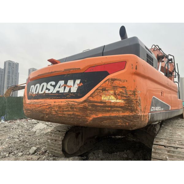 Transport Width 3.2 m 2021 Doosan DX420 Used Excavator Doosan Excavator Dx420lc-9c