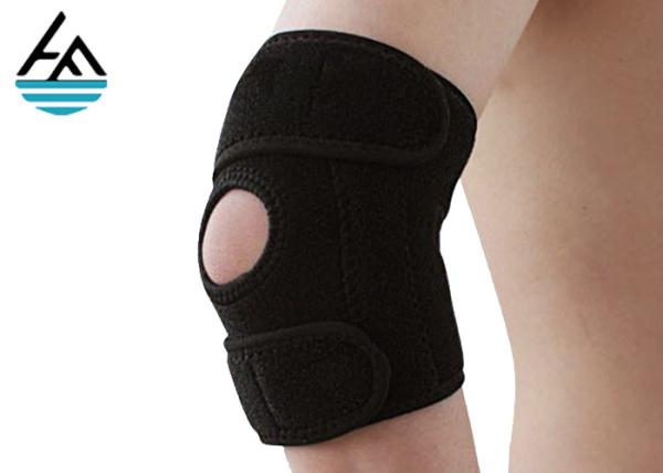 Breathable Sport Neoprene Elbow Brace , Basketball Arm Elastic Elbow Support