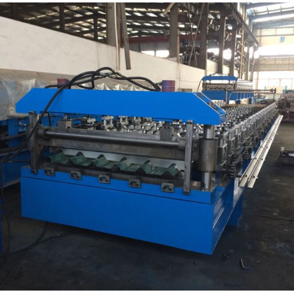 5.5KW Motor Corrugated Colour Steel Roofing Sheet Roll Forming Machine Automatically