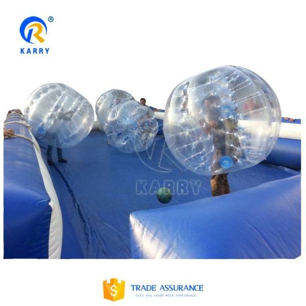 Features PORTABLE Human Sized Hamster Ball TPU Inflatable Bubble Zorb Ball for Bowling