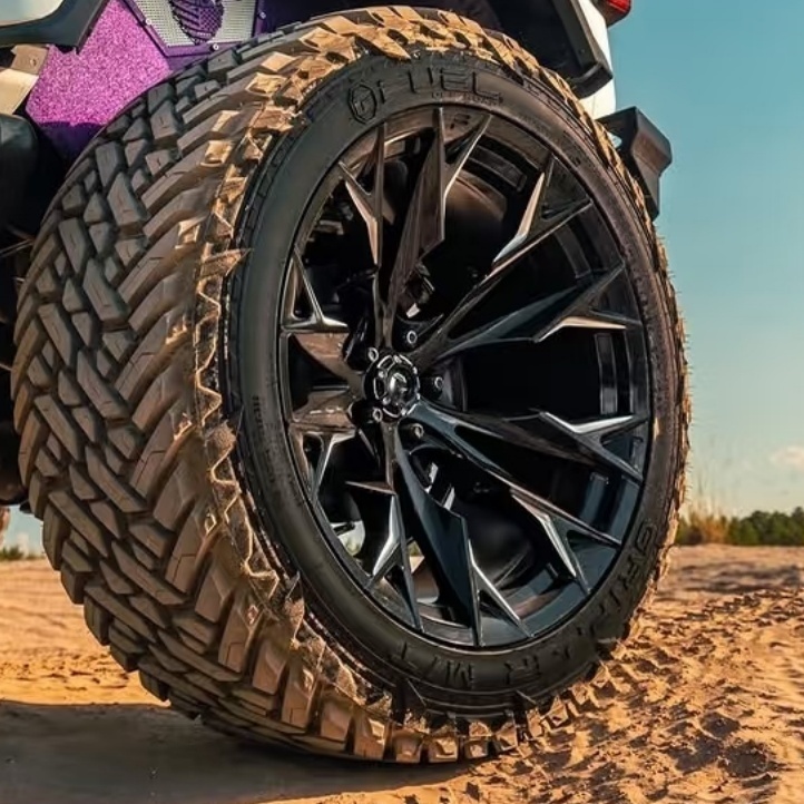 F80171 Deep Dish 15 16 17 18 Inch 8.0j 9.0j 10j 5X114.3 5X139.7 6X139.7 4*4 Off Road Alloy Car Rims Wheels for Toyota BMW Benz