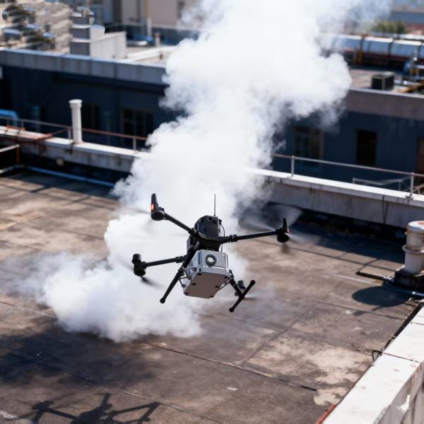 Vehicle Mounted Drone Gas Leak Detection Non Contact Remote Sensing IP67 Waterproof