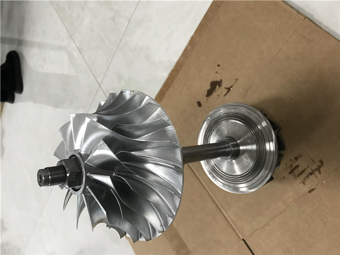 OEM Turbocharger Rotor Assembly High Performacne Steel Alloy Material