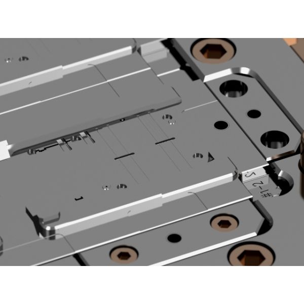 OEM / ODM: Многополые формы для инъекции и нижний кронштейн (1*4) No.23912